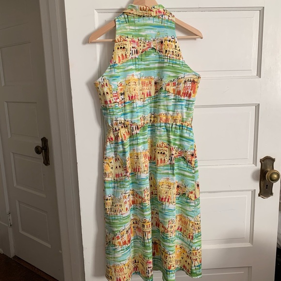 Clues Collection a-line, stretch dress size 10 - Picture 6 of 11